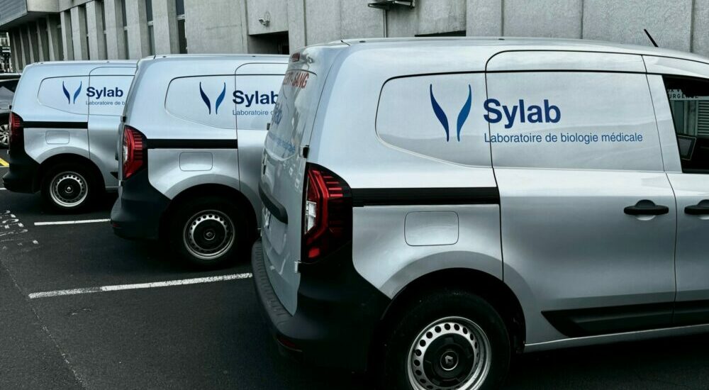flotte de véhicule siglée Sylab